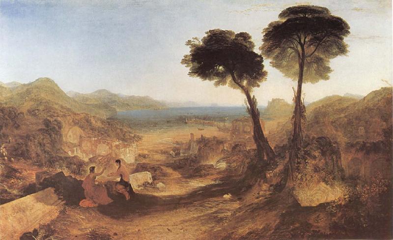 J.M.W. Turner The Bay of Baiae Apollo and the Silbyl oil painting image
